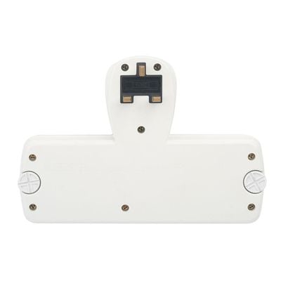 Terminator 2 Way Universal T Socket With 2USB, 2.1Ah Individual Switch And Indicator