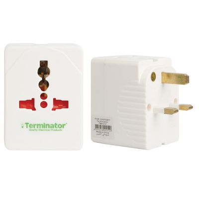 Terminator Terminator Power Adapter 3 Way Universal Sockets (TMA 313)