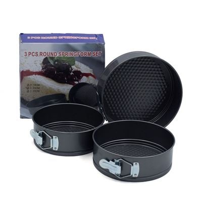 3 Pieces Cake Tin Set