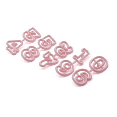 Number Fodant Moulds Number Fodant Moulds