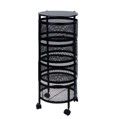 5 layer Metal Basket Rack