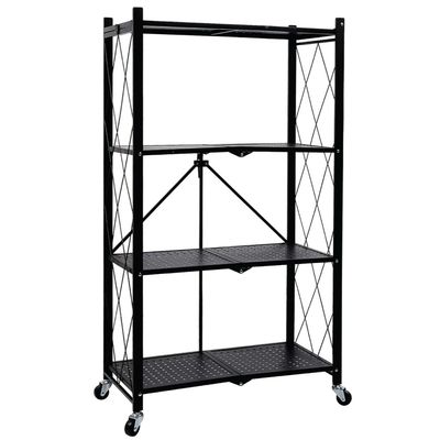 4 Layer Foldable Metal Rack Stand