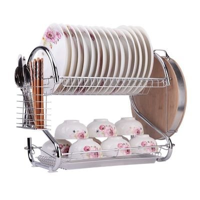 Double Layer Kitchen Rack