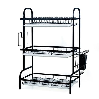 3 Tier H-Shaped Kitchen Rack