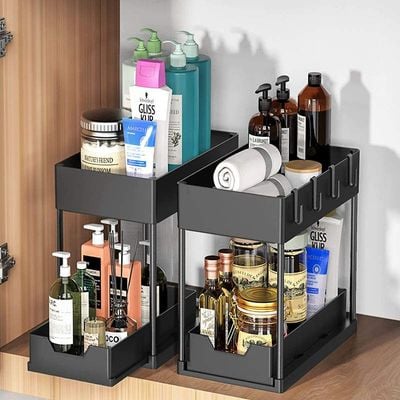 2 Tier Under Sink Organizer