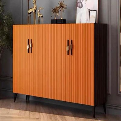 Shoes Cabinet Suits Any Place at Home -Durable Design -Orange