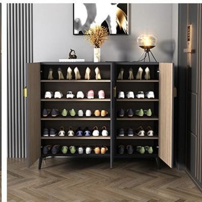 Shoes Cabinet Suits Any Place at Home -Durable Design -Grey