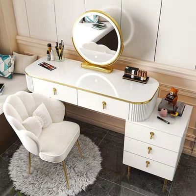 Vanity Table - Beauty Way Dressing Table 120cm White