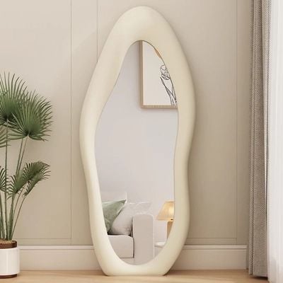 Dressing Mirror - Modern Style Mirror 170cm White