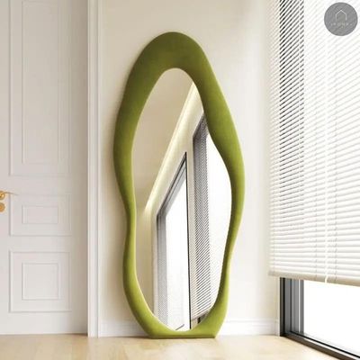 Dressing Mirror - Modern Style Mirror 170cm Green