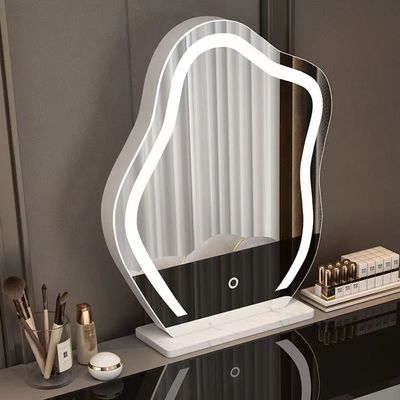 Vanity Table - Smart Cool Dressing Table  Bluetooth Speaker Wireless Charger 120cm White