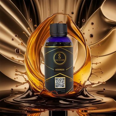 ADDRESS - Aroma Oil for Scent Diffusers 500ml | Smooth Blend of Cedarwood and Citrus for Homes, Hotels and Offices | Designed to Enrich Any Space with a Luxurious, Long-Lasting Aroma