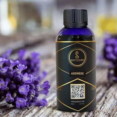 ADDRESS - Aroma Oil for Scent Diffusers 500ml | Smooth Blend of Cedarwood and Citrus for Homes, Hotels and Offices | Designed to Enrich Any Space with a Luxurious, Long-Lasting Aroma