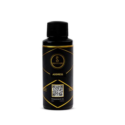 ADDRESS - Aroma Oil for Scent Diffusers 50ml | Smooth Blend of Cedarwood and Citrus for Homes, Hotels and Offices | Designed to Enrich Any Space with a Luxurious, Long-Lasting Aroma