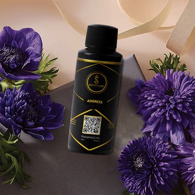 ADDRESS - Aroma Oil for Scent Diffusers 50ml | Smooth Blend of Cedarwood and Citrus for Homes, Hotels and Offices | Designed to Enrich Any Space with a Luxurious, Long-Lasting Aroma