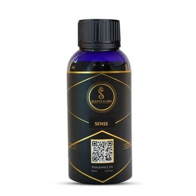 SENSE - Aroma Oil for Scent Diffusers 500ml | A Vibrant Fusion of Citrus, Fruits, Florals, and Warm Notes for Homes, Hotels, and Offices | Aroma Oil for a Refreshing Atmosphere