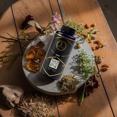 SENSE - Aroma Oil for Scent Diffusers 200ml | A Vibrant Fusion of Citrus, Fruits, Florals, and Warm Notes for Homes, Hotels, and Offices | Aroma Oil for a Refreshing Atmosphere