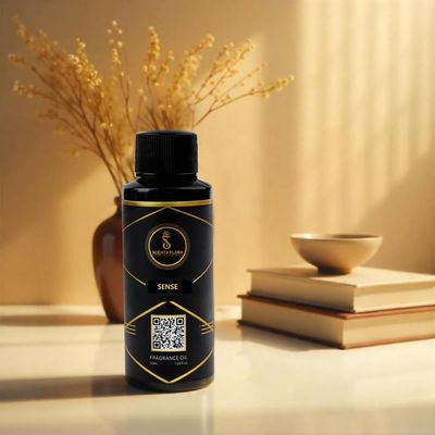 SENSE - Aroma Oil for Scent Diffusers 50ml | A Vibrant Fusion of Citrus, Fruits, Florals, and Warm Notes for Homes, Hotels, and Offices | Aroma Oil for a Refreshing Atmosphere