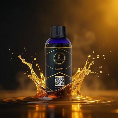 PASSION - Aroma Oil for Scent Diffusers 500ml | A Vibrant Fusion of Citrus, Florals, and Earthy Notes for Homes, Hotels, and Offices | Elevate Any Space with Warmth