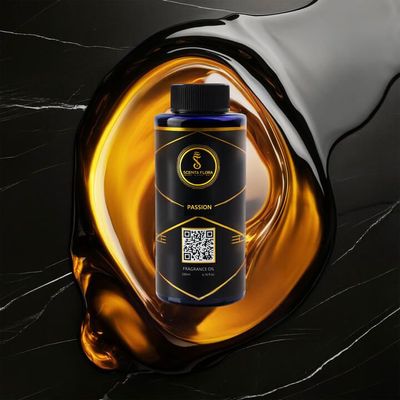 PASSION - Aroma Oil for Scent Diffusers 200ml | A Vibrant Fusion of Citrus, Florals, and Earthy Notes for Homes, Hotels, and Offices | Elevate Any Space with Warmth