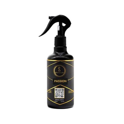 PASSION – Aroma Spritz - Ready-to-Use Long-Lasting Air Freshener for Cars, Carpets, Curtains, Rooms, Fabrics, and Abayas (300 ml)