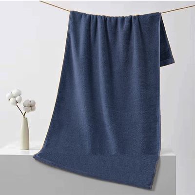 MAXQON Bath Towel - 100% Cotton 600 GSM Large Size (70x140cm) Highly Absorbent And Super Durable, Color Dark Blue