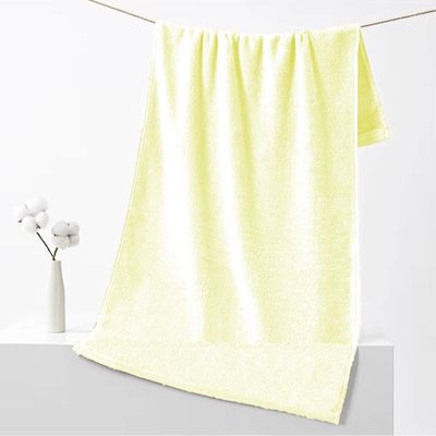 MAXQON Bath Towel - 100% Cotton 600 GSM Large Size (70x140cm) Highly Absorbent And Super Durable, Color Cream