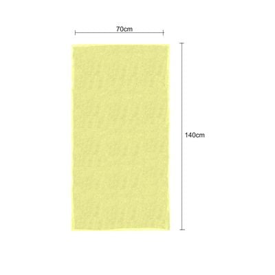 MAXQON Bath Towel - 100% Cotton 600 GSM Large Size (70x140cm) Highly Absorbent And Super Durable, Color Cream