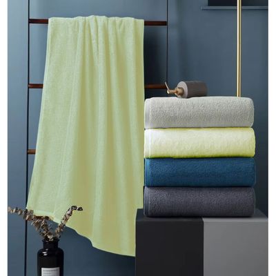 MAXQON Bath Towel - 100% Cotton 600 GSM Large Size (70x140cm) Highly Absorbent And Super Durable, Color Cream