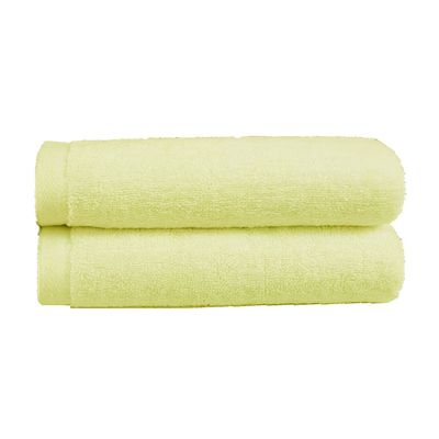 MAXQON Pack Of 2 - Hand Towel - 100% Cotton 600 GSM Medium Size (45x75cm) Highly Absorbent And Super Durable, Color Cream