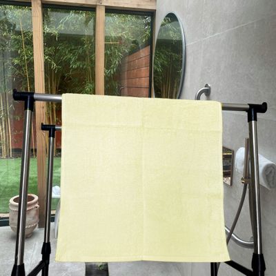 MAXQON Pack Of 2 - Hand Towel - 100% Cotton 600 GSM Medium Size (45x75cm) Highly Absorbent And Super Durable, Color Cream