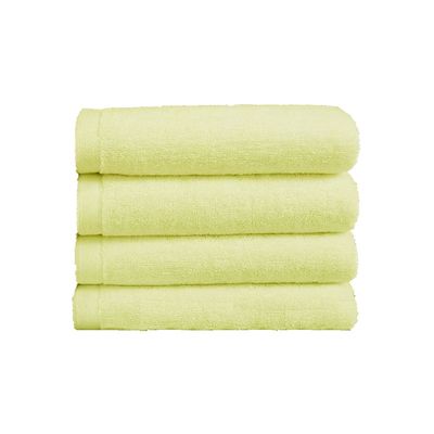 MAXQON Pack Of 4 - Hand Towel - 100% Cotton 600 GSM Medium Size (45x75cm) Highly Absorbent And Super Durable, Color Cream