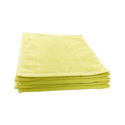 MAXQON Pack Of 10 - Face Towel - 100% Cotton Small Size (30x30cm) Highly Absorbent And Super Durable, Color Cream