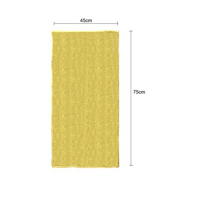 MAXQON Pack Of 2 - Hand Towel - 100% Cotton 600 GSM Medium Size (45x75cm) Highly Absorbent And Super Durable, Color Beige