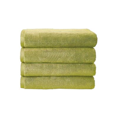 MAXQON Pack Of 4 - Hand Towel - 100% Cotton 600 GSM Medium Size (45x75cm) Highly Absorbent And Super Durable, Color Beige