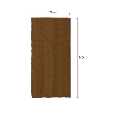 MAXQON Bath Towel - 100% Cotton 600 GSM Large Size (70x140cm) Highly Absorbent And Super Durable, Color Brown