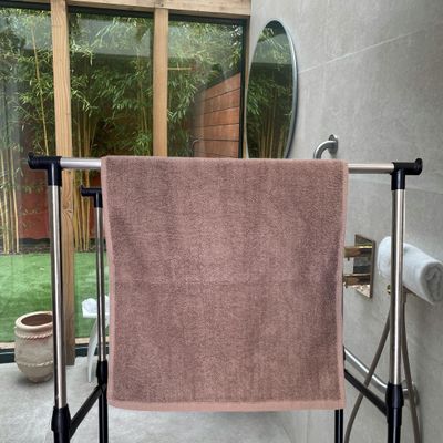 MAXQON Pack Of 2 - Hand Towel - 100% Cotton 600 GSM Medium Size (45x75cm) Highly Absorbent And Super Durable, Color Brown