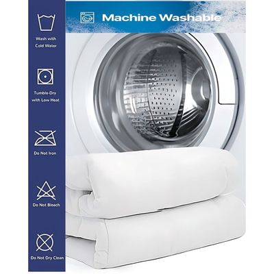 MAXQON Mattress Protector Cotton Terry Fabric 100%Waterproof, Color White, Doube Size 140x200+25cm