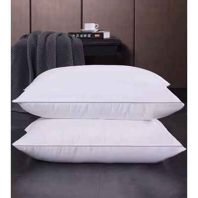 MAXQON 1-Piece Bed Pillow Single Piping Hotel Standard Extra Soft Microfiber Anti Allergic&Anti-bacterial,  Size(50x70CM)