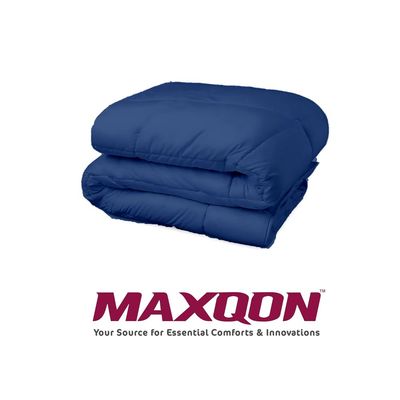 MAXQON Duvet Comforter Microfiber Single, Color Blue, Size 150x200cm