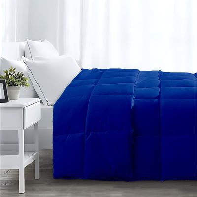 MAXQON Duvet Comforter Microfiber Single, Color Blue, Size 150x200cm