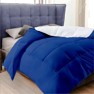 MAXQON Duvet Comforter Microfiber Single, Color Blue, Size 150x200cm