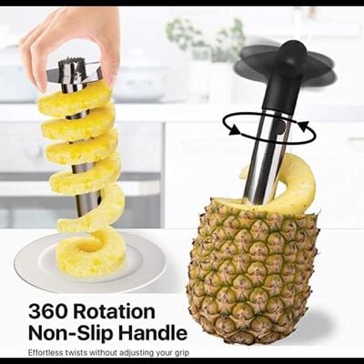 Pineapple Corer And Slicer - Black