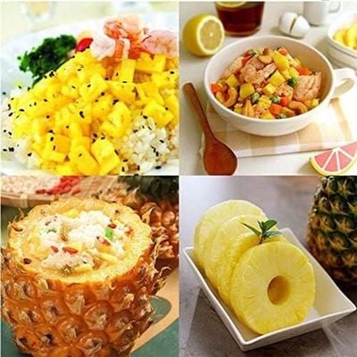 Pineapple Corer And Slicer - Yellow