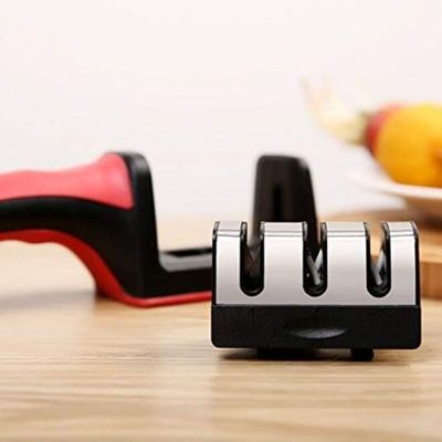 3-Stage Manual Kitchen Knife Sharpener