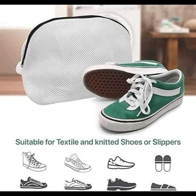 Shoe Wash Bags, Set Of 3 REUsable Mesh Shoe Laundry Bags For Sneakers, Trainers, Running Shoes, Fit Up To Size 12 