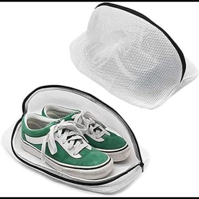 Shoe Wash Bags, Set Of 3 REUsable Mesh Shoe Laundry Bags For Sneakers, Trainers, Running Shoes, Fit Up To Size 12 