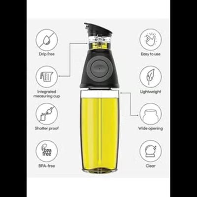 Olive Oil Dispenser Bottle for Cooking Includes 17oz 500ml Sized Bottle 