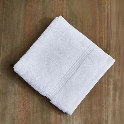 Mirfa Face Towel - White - 100% Cotton (Pack of 1)