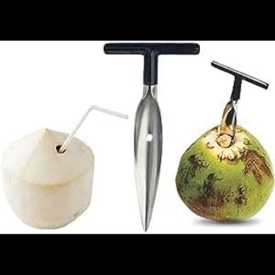 Mirfa Coconut Opener for Fresh Green Young Coconut Water and Peeled Thai Young White Coconuts